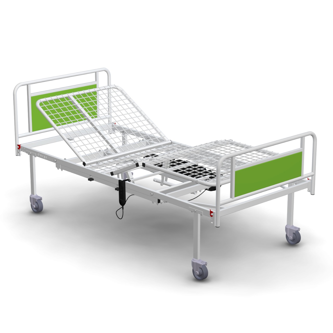 Bed for the patient